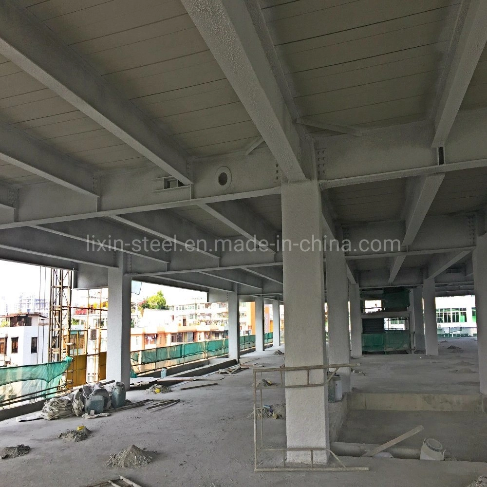 High Rise Prefabricated House Building Frame Construction Hotel Steel Structure